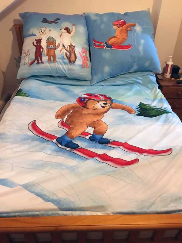 Large Duvet Cover - Snowbearski
