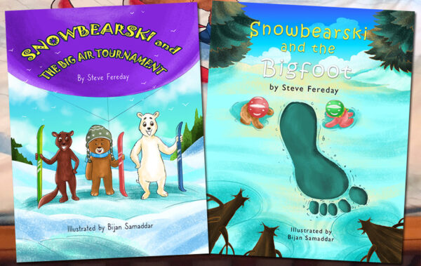 Snowbearski Double Book Pack - Children's Reading Books